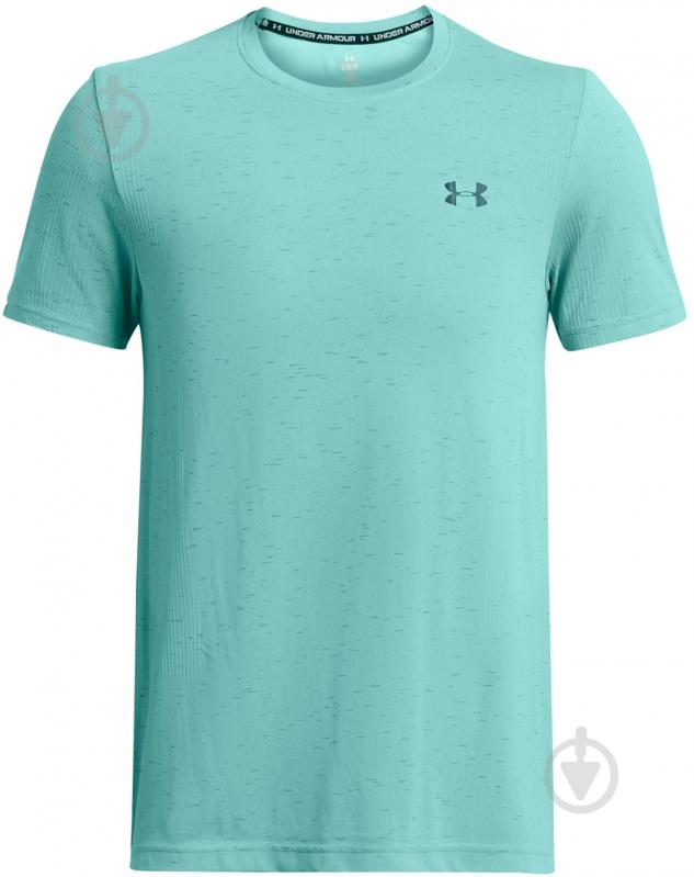 Футболка Under Armour UA VANISH SEAMLESS SS 1382801-482 р.M бирюзовый - фото 4