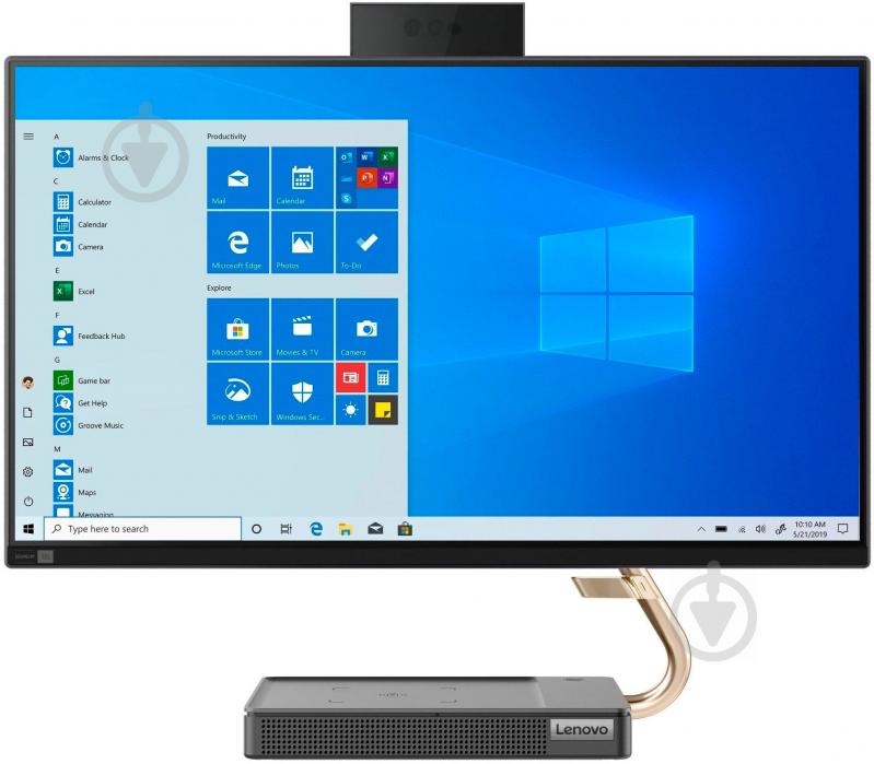 Моноблок Lenovo IdeaCentre AIO 5 24IOB6 23,8 (F0G3005AUA) grey - фото 1