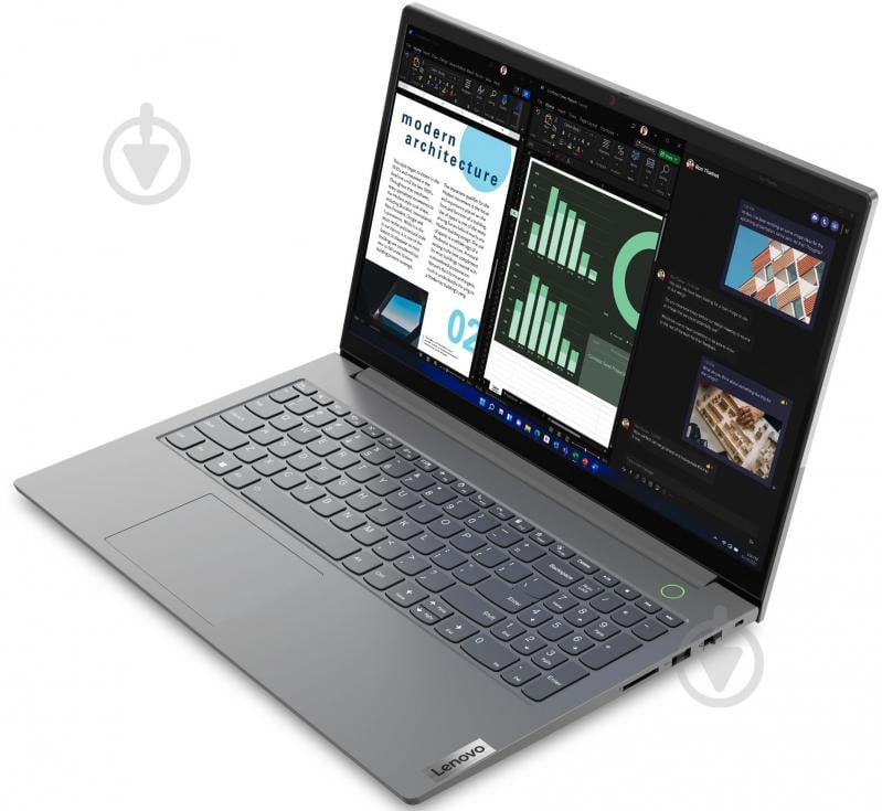 Ноутбук Lenovo ThinkBook 15 G4 IAP 15,6" (21DJ0065RA) mineral grey - фото 4