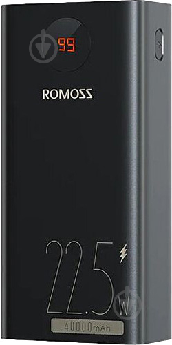 Повербанк Romoss PEA40PF (PEA40-152-2133H) 40000 mAh black (964071) - фото 1