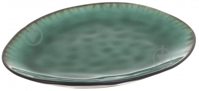 Тарілка обідня Glaze Green 20x16,5 см 2 сорт Bella Vita - фото 3