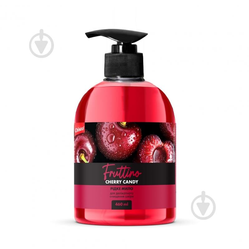 Мыло жидкое Chisto Fruttino Cherry Candy 460 мл - фото 1 Мыло жидкое Chisto Fruttino Cherry Candy 460 мл - фото 1