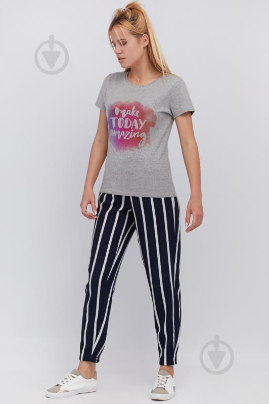 Футболка YAPPI Basic WG1073 р.XL серый - фото 2