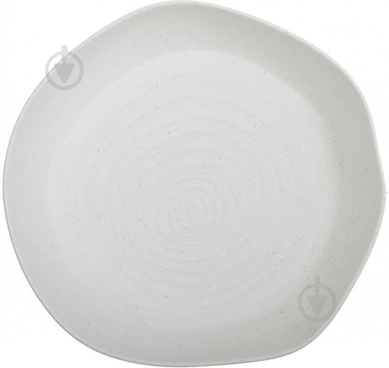 Салатник Fiora Rustic Dots White 32х6 см 3100 мл - фото 1