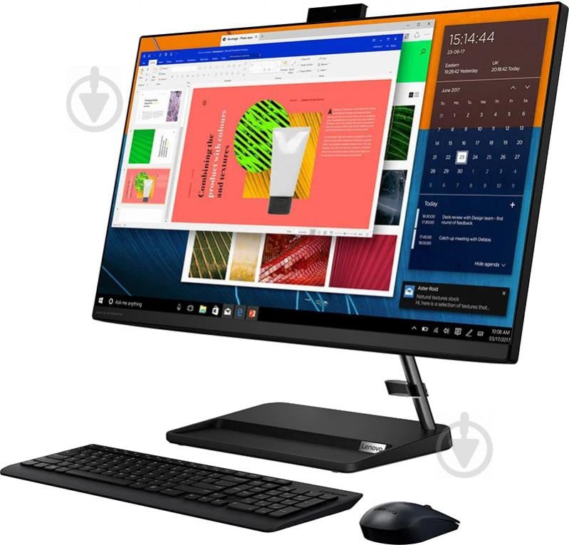 Моноблок Lenovo IdeaCentre 3 27 (F0FW006TUA) black - фото 4