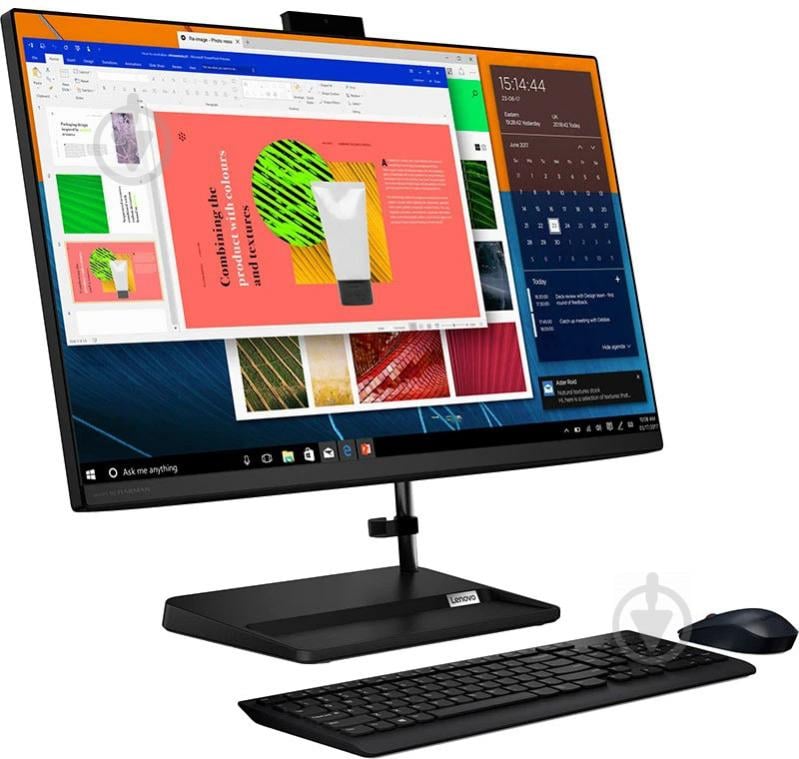 Моноблок Lenovo IdeaCentre 3 27 (F0FW006TUA) black - фото 3