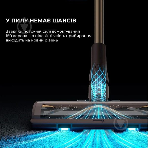 Пылесос Xiaomi Dreame Cordless Vacuum Cleaner Z10 Station grey - фото 7