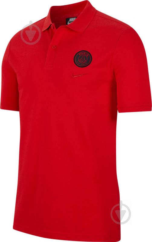 Поло Nike PSG M NSW POLO PQ CRE AT4462-659 р.2XL красный - фото 1