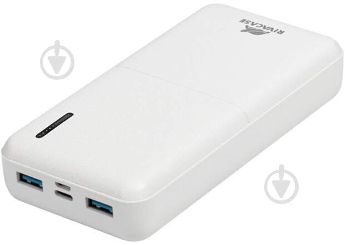 Повербанк RivaCase VA2572 20000 mAh white (965527) - фото 4