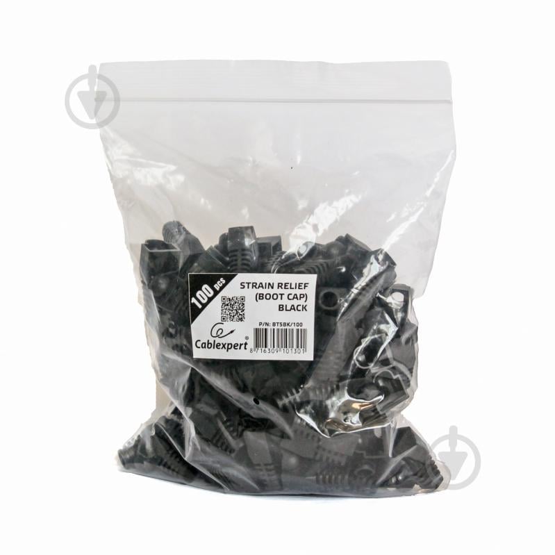 Колпачок Cablexpert BT5BK/100, для коннекторов RJ45, 100 шт. - фото 1 Колпачок Cablexpert BT5BK/100, для коннекторов RJ45, 100 шт. - фото 1