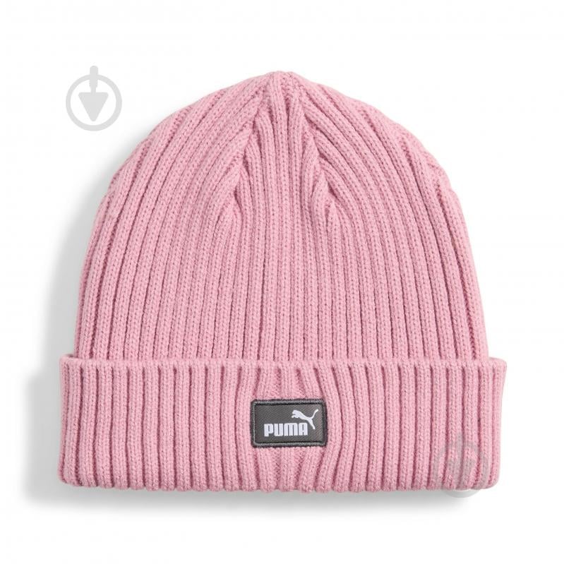 Шапка Puma CLASSIC Low Crown Beanie Jr 02655902 р.os рожевий - фото 1