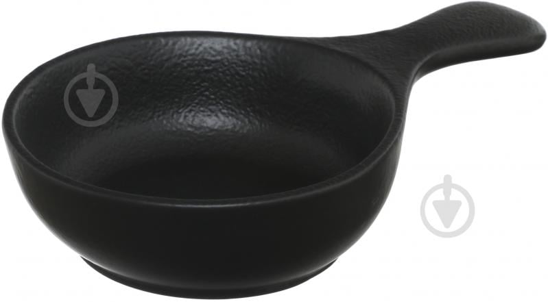 Сервировочная форма Fiora Lavastone Black 24x15 см 450 мл - фото 1
