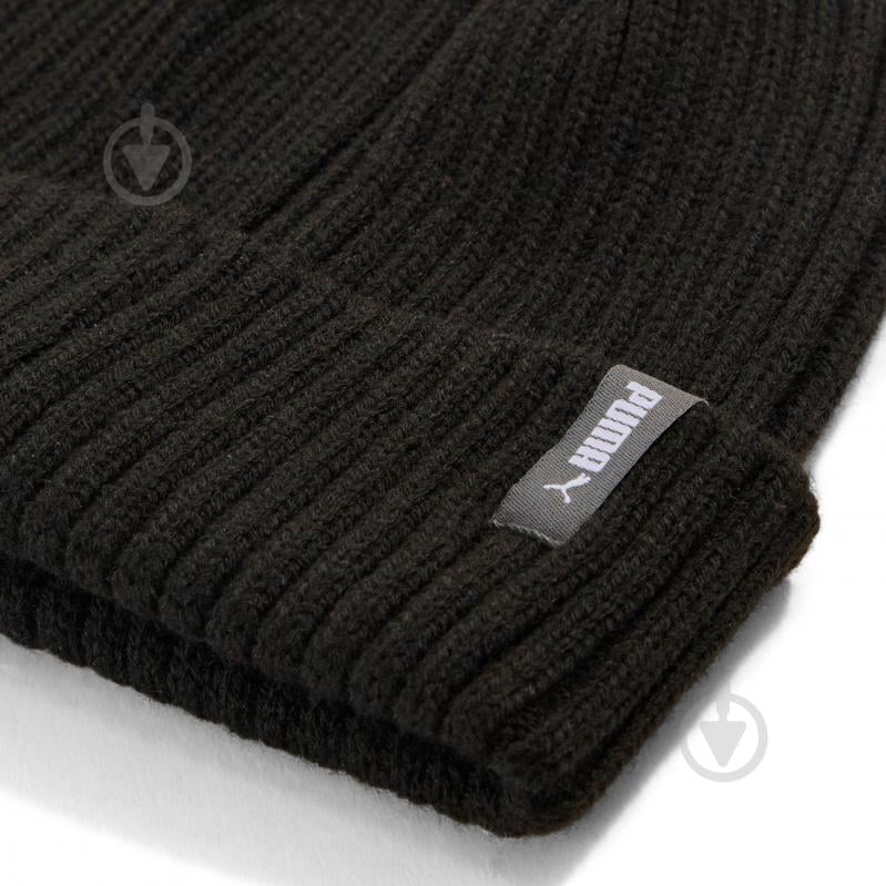 Шапка Puma CLASSIC Low Crown Beanie Jr 02655901 р.os черный - фото 3 Шапка Puma CLASSIC Low Crown Beanie Jr 02655901 р.os черный - фото 3