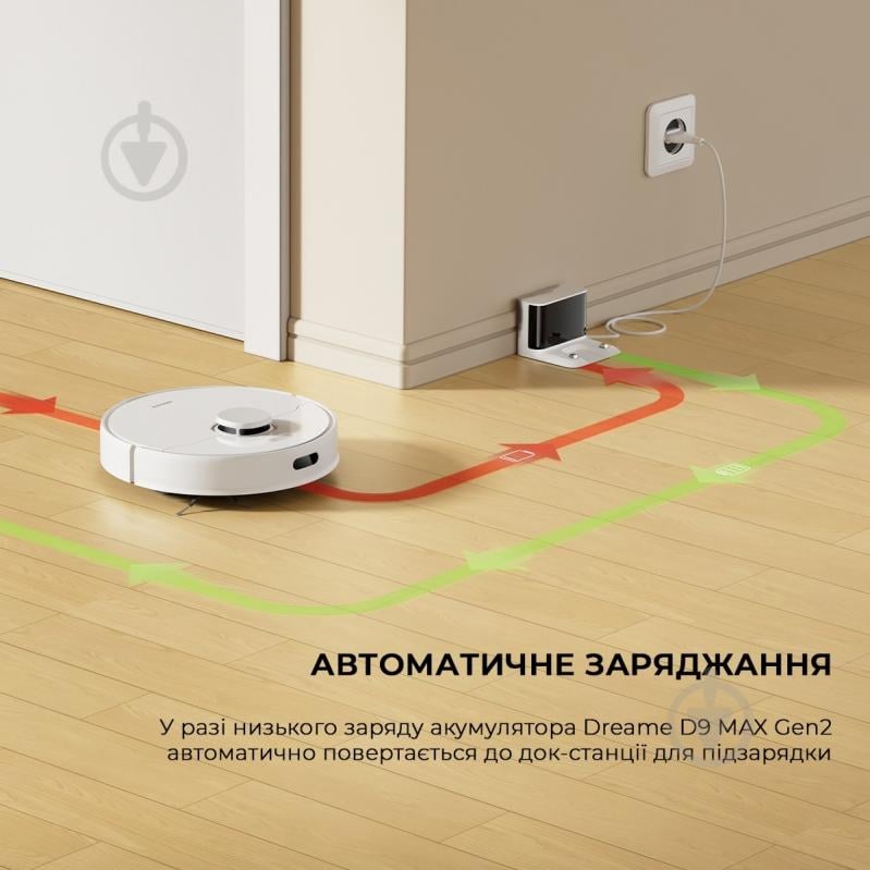 Робот-пылесос DREAME Bot D9 MAX Gen 2 (RLD34GA-Wh) white - фото 6