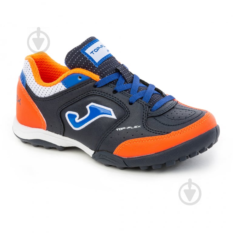 Сороконожки Joma TOP FLEX JR 2003 NAVY-ORANGE TURF TPJW.2003.TF р.38 сине-оранжевый - фото 5