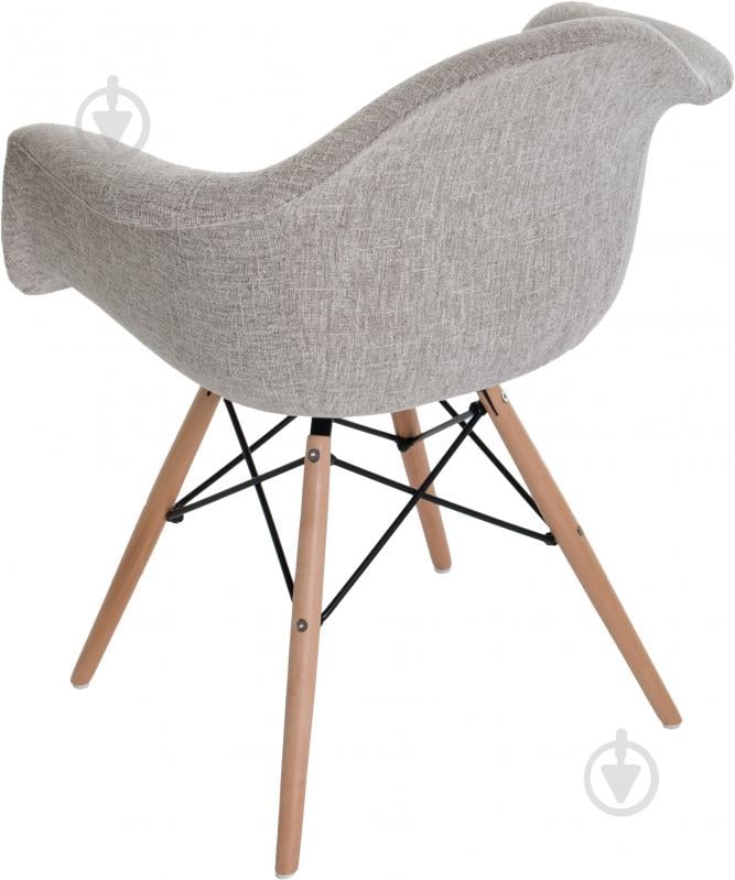 Стілець обідній АС-018WB бежевий/сірий - фото 3