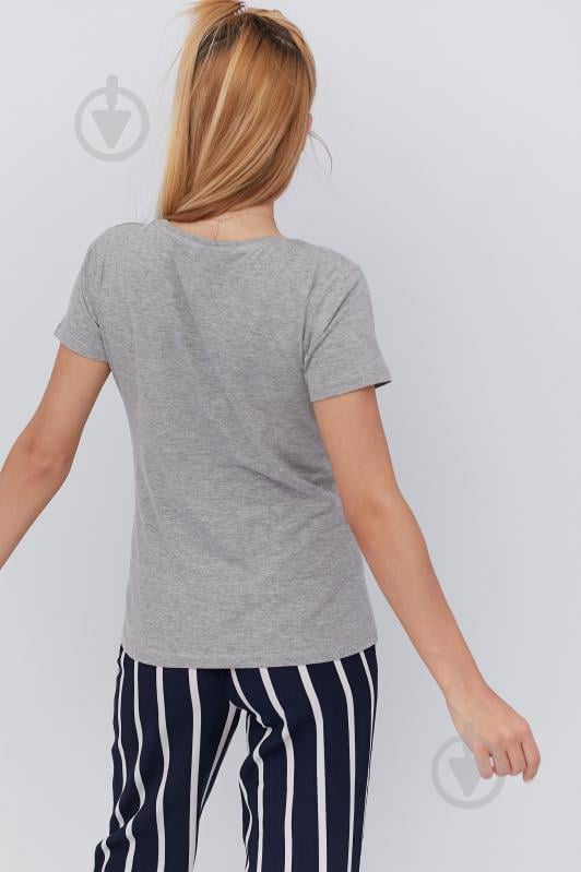 Футболка YAPPI Basic WG1054 р.XL серый - фото 3