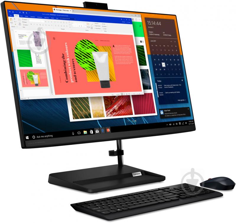 Моноблок Lenovo IdeaCentre AIO 3 27ALC6 27 (F0FY003UUA) black - фото 3