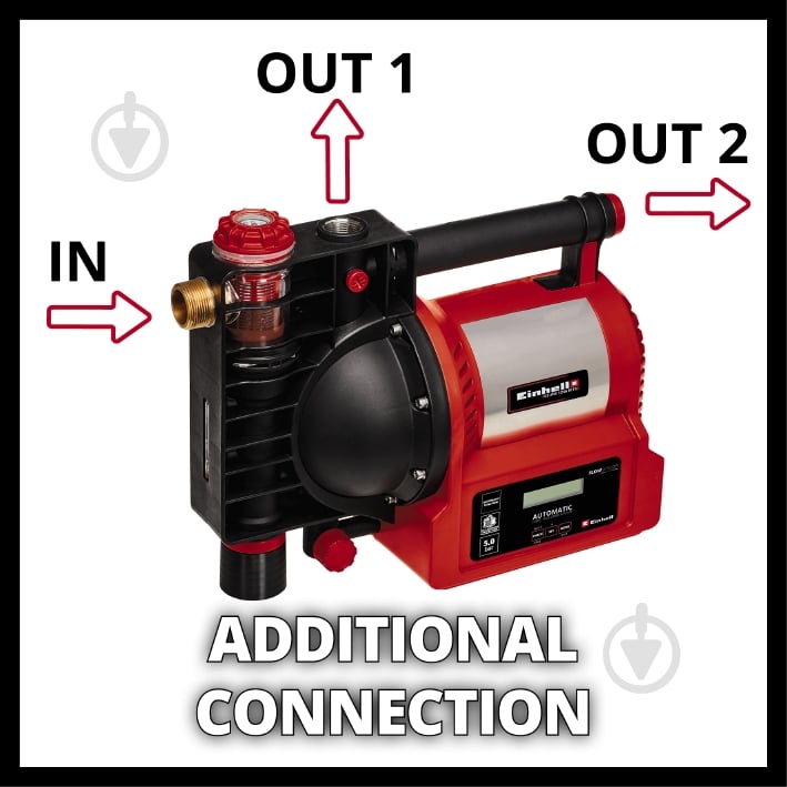 Насос Einhell напірний автоматичний 4177020 - фото 8