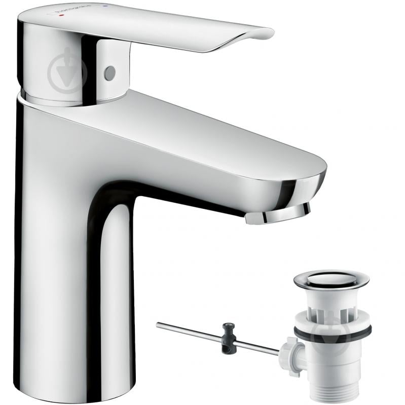 Змішувач для умивальника Hansgrohe Logis E 100 71161000 - фото 2