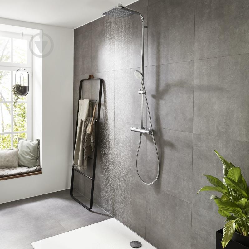 Душевая система Hansgrohe Crometta E 240 Varia Showerpipe 26785000 - фото 2
