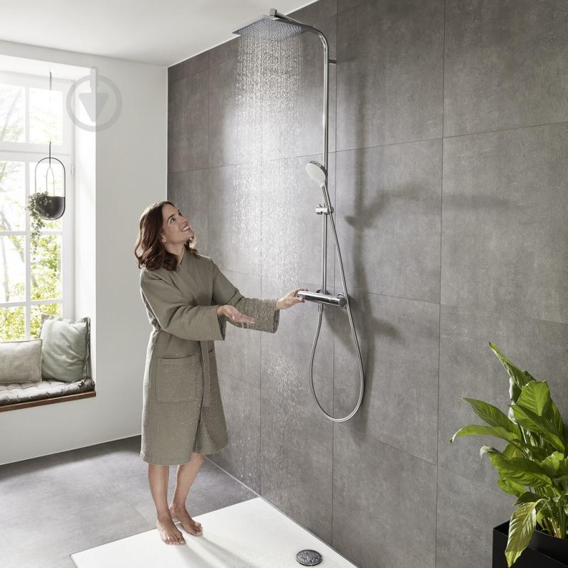 Душевая система Hansgrohe Crometta E 240 Varia Showerpipe 26785000 - фото 3