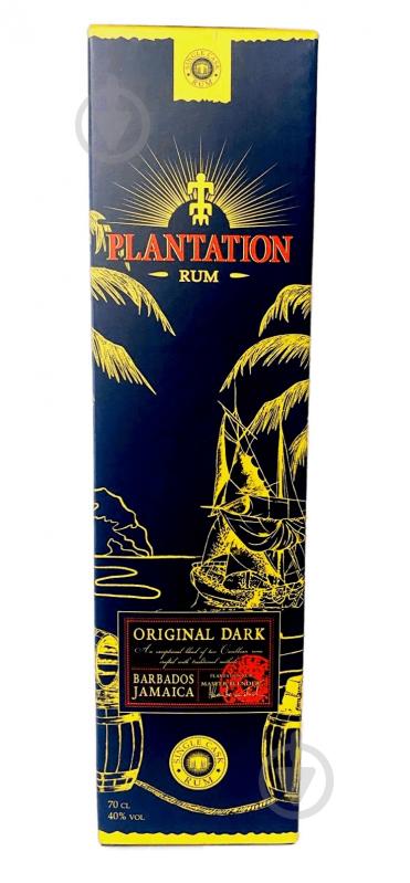 Ром Plantation Original Dark 40% (gift box) 0,7 л - фото 1