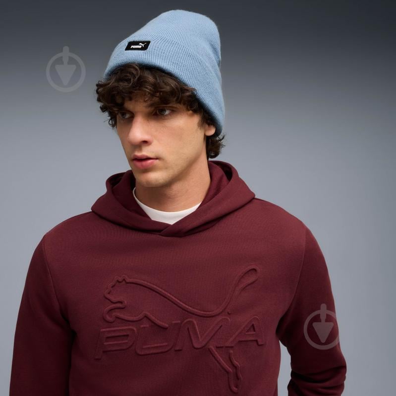 Шапка Puma ESS Mid Crown Beanie 02640001 р.os синій - фото 4