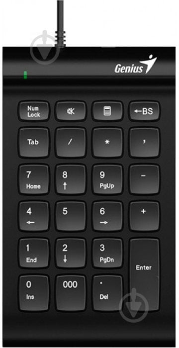 Клавиатура Genius (31300003400) Numpad i130 USB - фото 1