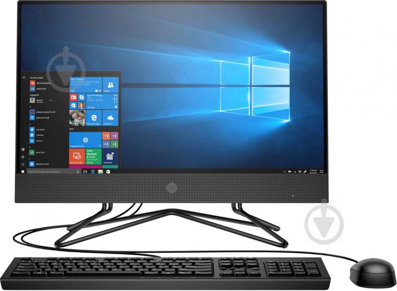 Моноблок HP 205 G4 24 AiO 23,8 (2T8G6ES) black - фото 1