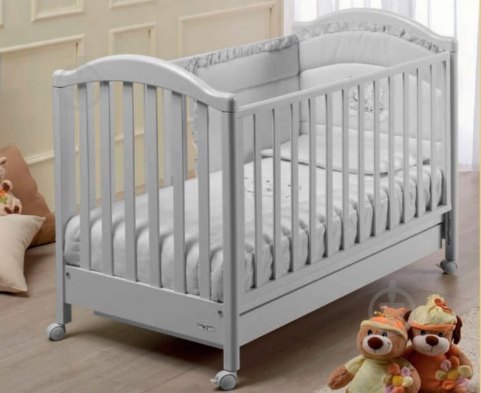 Ліжко дитяче Baby Italia EURO WHITE - фото 1