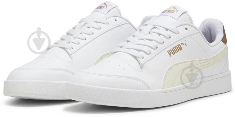 Кроссовки мужские демисезонные Puma Puma Shuffle 30966829 р.39 белые - фото 3