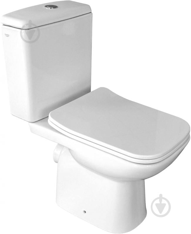 Унитаз-компакт CeraStyle Duru с горизонтальным сливом - фото 2