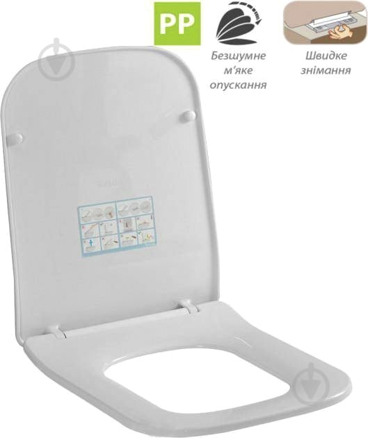 Унитаз-компакт CeraStyle Duru с горизонтальным сливом - фото 6