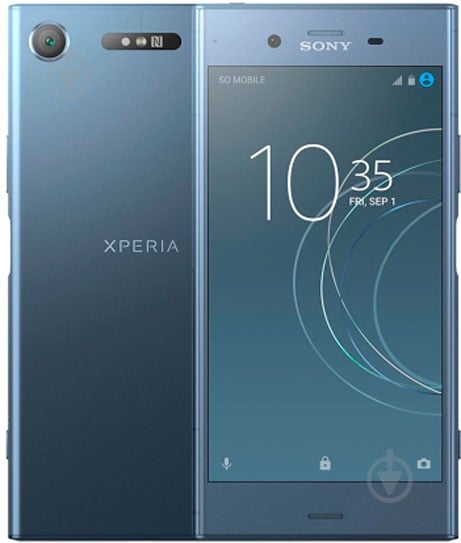 Смартфон Sony Xperia XZ1 G8342 4/64GB blue - фото 2