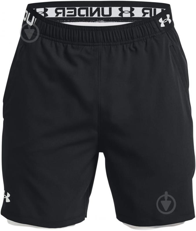 Шорты Under Armour UA VANISH WOVEN 2IN1 STS 1373764-001 р. 2XL черный - фото 1