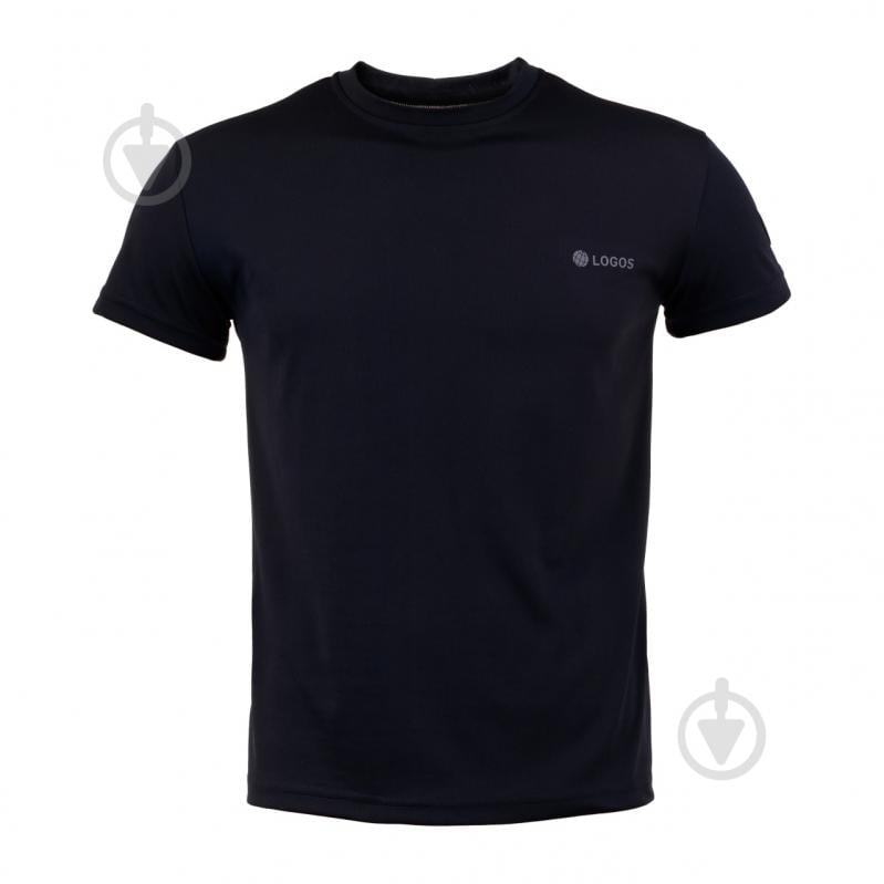 Футболка мужская LOGOS-Tac из COOLMAX 04-09-00-0001 р.S dark blue - фото 1