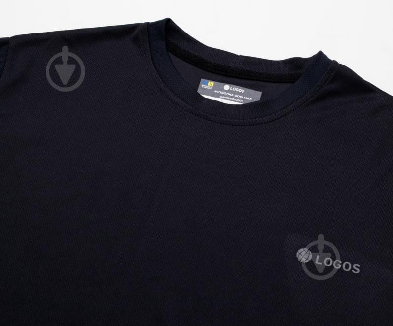 Футболка мужская LOGOS-Tac из COOLMAX 04-09-00-0001 р.S dark blue - фото 2