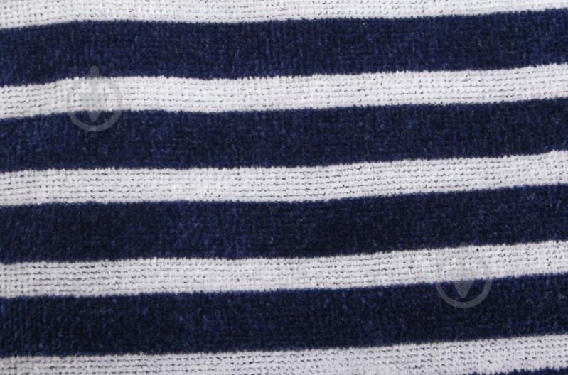 Полотенце пляжное Stripe 86x160 см темно-синий Mundotextil - фото 3