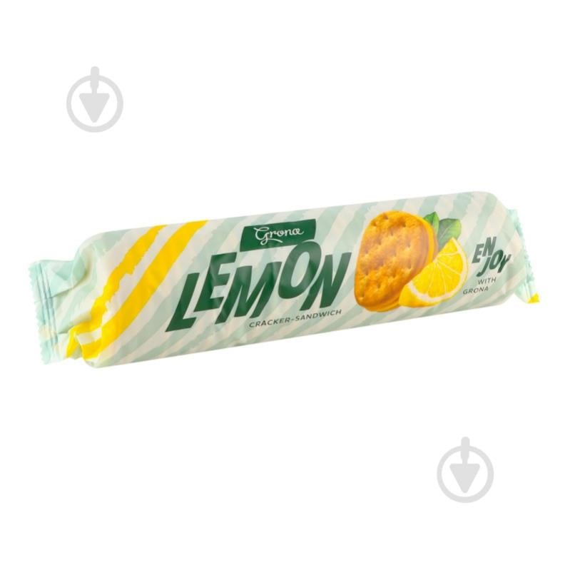Печенье-сэндвич Grona Lemon 240 г - фото 4