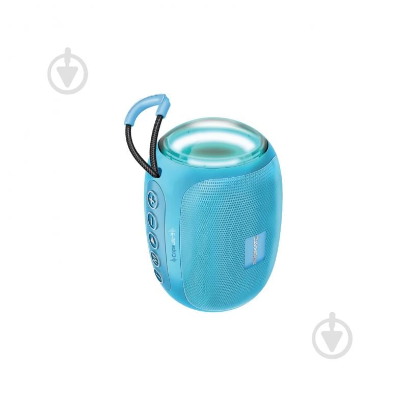 Акустическая система Promate Capsule-3 5W 1.0 blue (capsule-3.blue) - фото 1