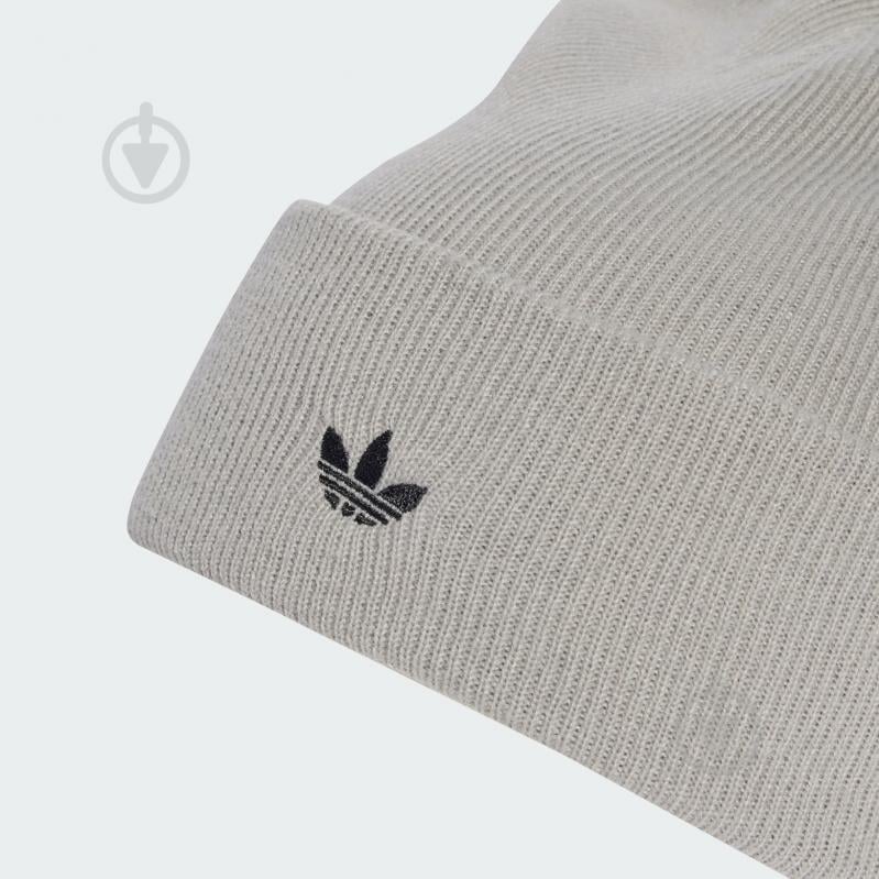 Шапка Adidas ADICOLOR CUFF B JW1116 р.OSFM серый - фото 3