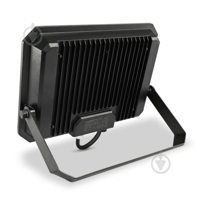 Прожектор світлодіодний Videx 5000K 100 Вт IP65 чорний 27716 - фото 4 Прожектор світлодіодний Videx 5000K 100 Вт IP65 чорний 27716 - фото 4