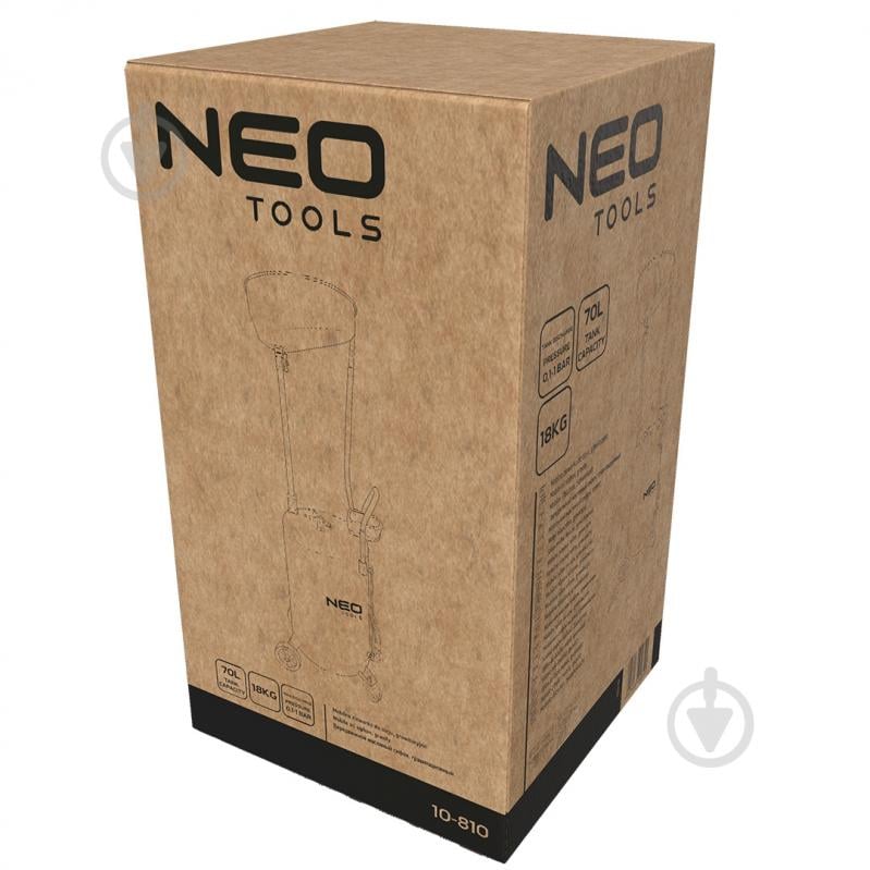 Ванна для слива отработанного масла NEO tools Gravity 70 л (10-810) - фото 13
