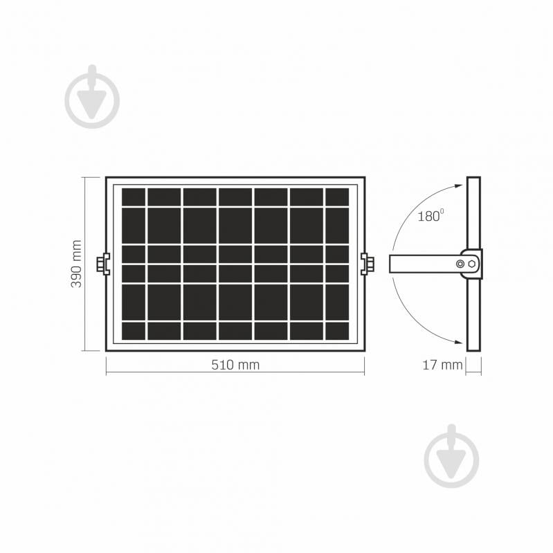 Прожектор світлодіодний Videx 5000K IP65 сірий 28445 - фото 9 Прожектор світлодіодний Videx 5000K IP65 сірий 28445 - фото 9