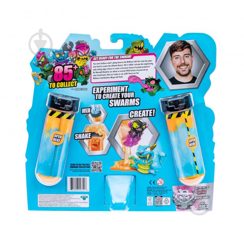 Игровой набор MrBeast Lab Лаборатория в пробирке Atomic Swarms 12 124720 - фото 3