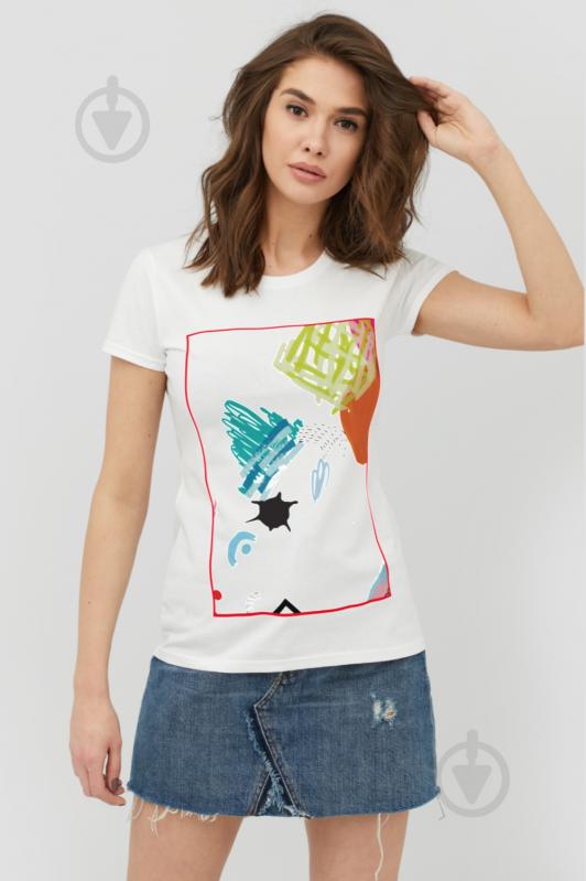 Футболка YAPPI Basic WW1020 р.M белый - фото 1 Футболка YAPPI Basic WW1020 р.M белый - фото 1