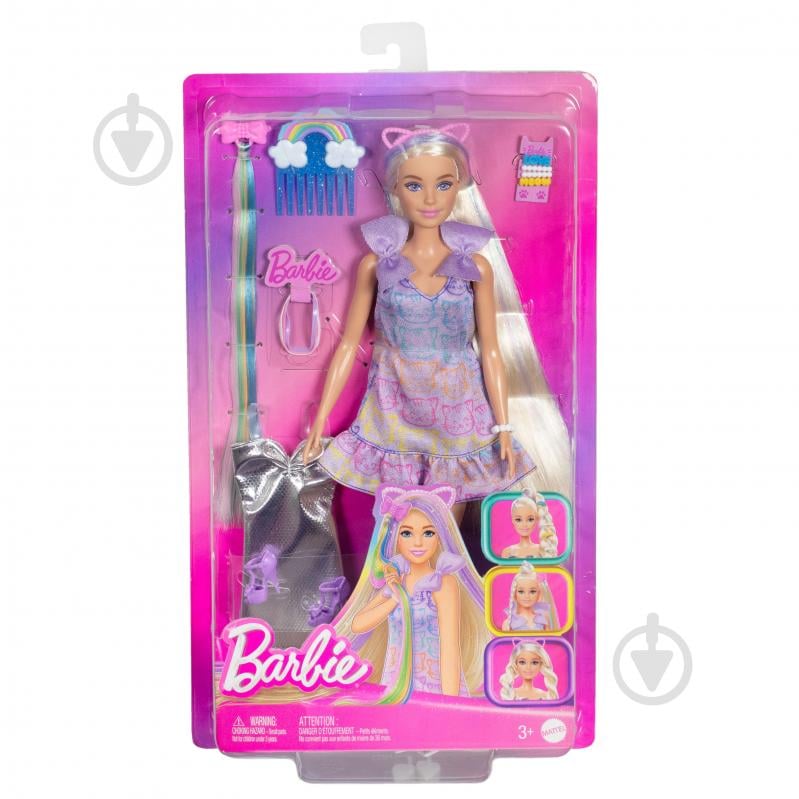 Кукольный набор Barbie "Модные причёски" JCT72 - фото 5