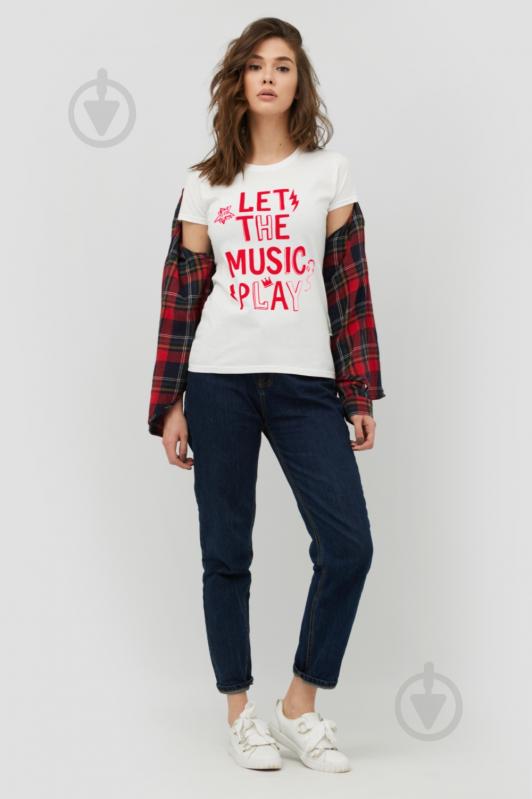 Футболка YAPPI Basic WW1022 р.S білий - фото 2