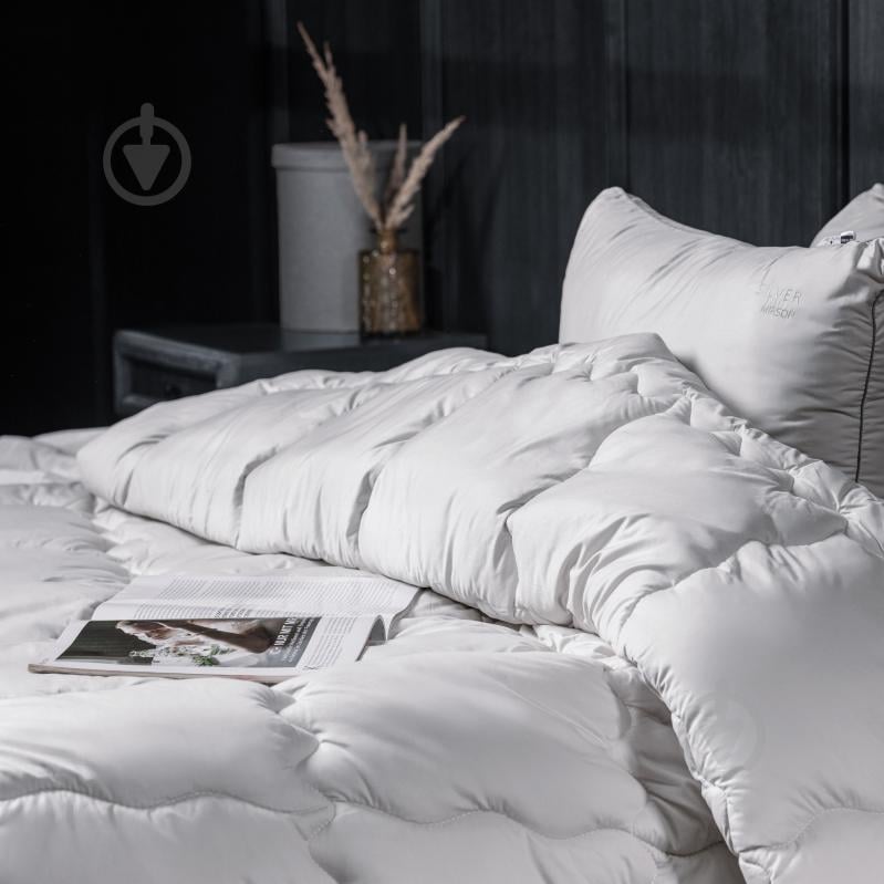 Одеяло антиаллергенное №1003 Silver Cloud Eco-Soft демисезон 155x215 см MirSon серебряный - фото 5 Одеяло антиаллергенное №1003 Silver Cloud Eco-Soft демисезон 155x215 см MirSon серебряный - фото 5